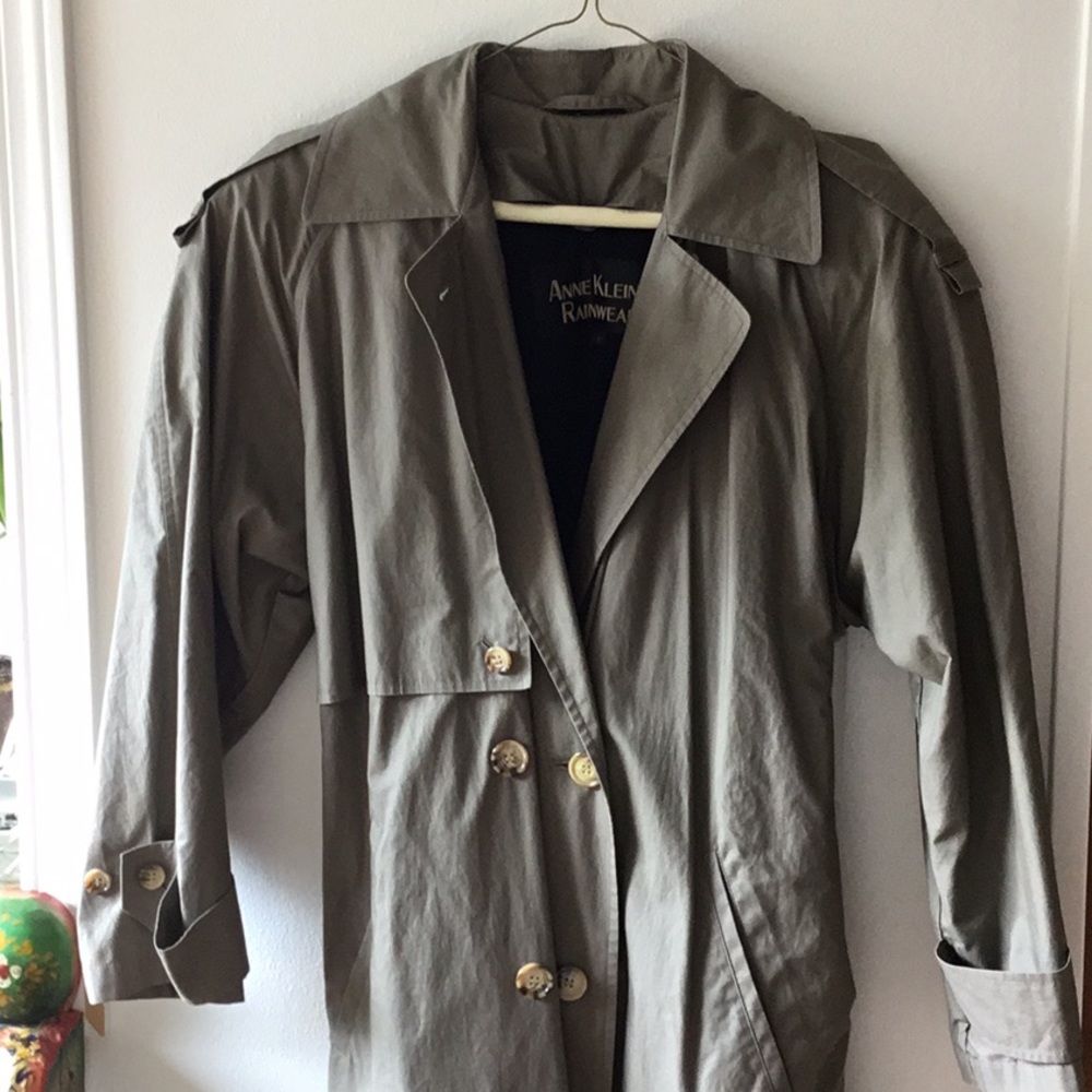 Vintage Anne Klein trench coat